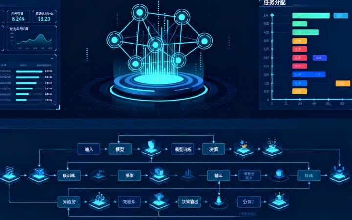 Система роевого интеллекта для парка роботов